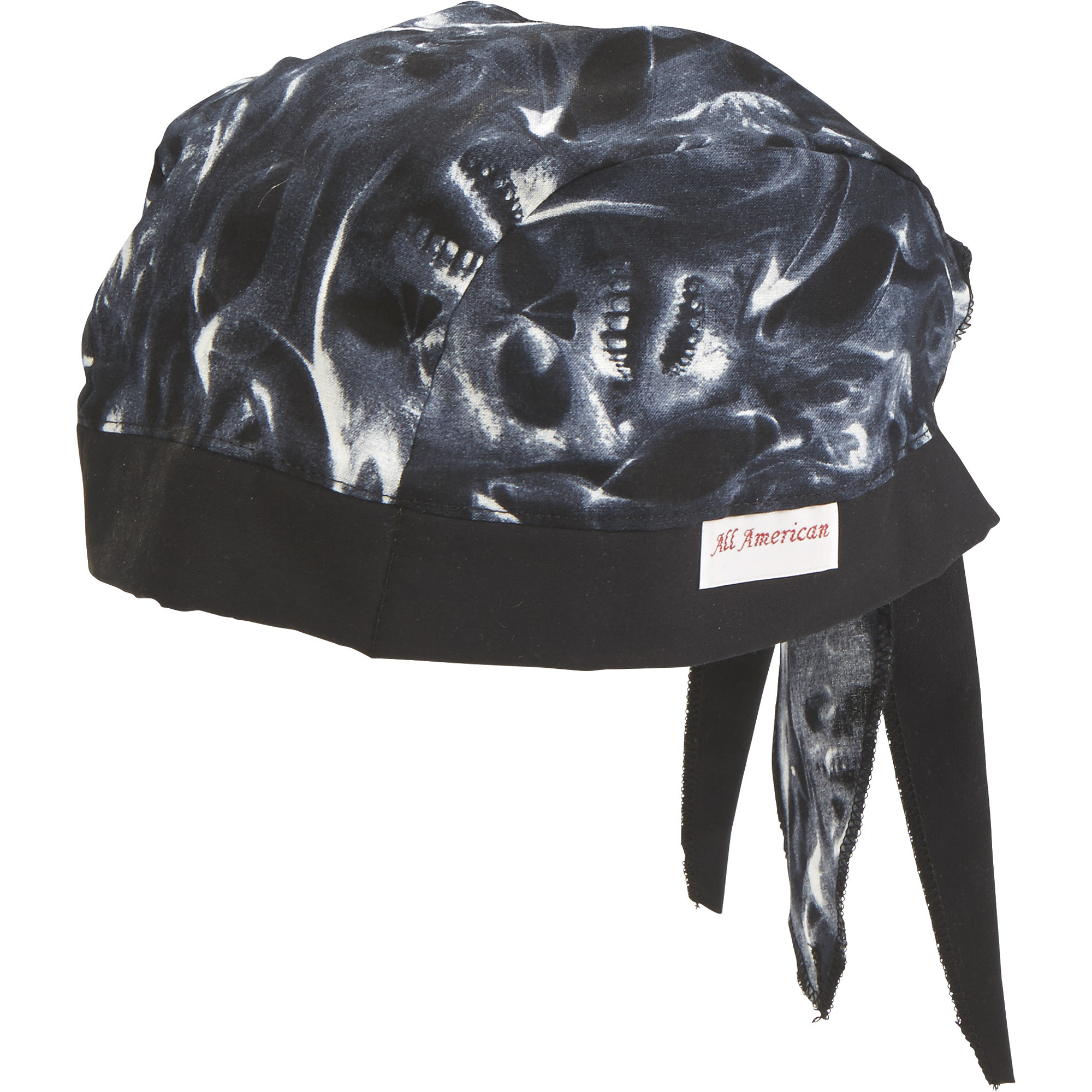 All American Hats SKULLS ON FIRE DO RAG